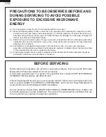 Preview for 2 page of Sharp CAROUSEL R-530EK Service Manual