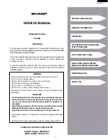 Preview for 5 page of Sharp Carousel R-530ES Supplemental Service Manual