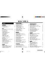 Preview for 61 page of Sharp Carousel R-890N Operation Manual And Cookbook