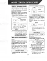 Preview for 26 page of Sharp Carousel R-930AK Operation Manual