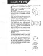 Preview for 28 page of Sharp Carousel R-930AK Operation Manual