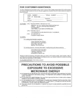 Preview for 34 page of Sharp Carousel R-930AK Operation Manual