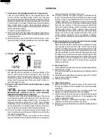 Предварительный просмотр 28 страницы Sharp Carousel R-930AK Service Manual