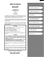 Preview for 5 page of Sharp Carousel R-930CS Service Manual