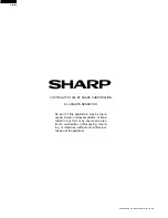 Preview for 49 page of Sharp Carousel R-930CS Service Manual