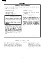 Preview for 12 page of Sharp Carousel R-980E Service Manual