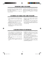 Preview for 44 page of Sharp Carousel R-990S Operation Manual