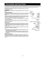 Preview for 7 page of Sharp Carousel R-9H66 Operation Manual