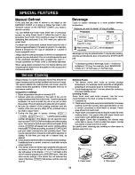 Preview for 17 page of Sharp Carousel R-9H66 Operation Manual