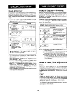 Preview for 23 page of Sharp Carousel R-9H66 Operation Manual