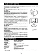 Preview for 26 page of Sharp Carousel R-9H66 Operation Manual