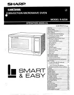 Sharp Carousel R-9Z00 Operation Manual preview