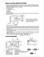 Предварительный просмотр 3 страницы Sharp Carousel R-9Z00 Operation Manual