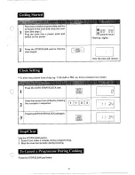 Предварительный просмотр 7 страницы Sharp Carousel R-9Z00 Operation Manual