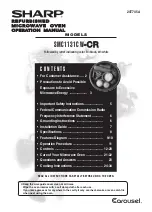 Preview for 1 page of Sharp Carousel SMC1131CW-CR Operator'S Manual