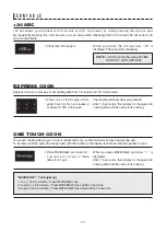 Preview for 16 page of Sharp Carousel SMC1131CW-CR Operator'S Manual