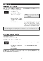 Preview for 12 page of Sharp Carousel SMC1441C Series Operation Manual