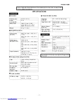 Preview for 3 page of Sharp CD-BA1300H Service Manual