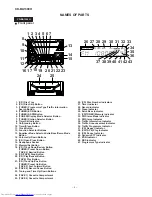 Preview for 4 page of Sharp CD-BA1300H Service Manual