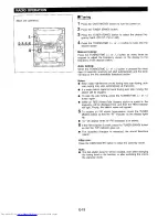 Предварительный просмотр 19 страницы Sharp CD-BA1500H Operation Manual