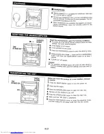 Предварительный просмотр 33 страницы Sharp CD-BA1500H Operation Manual