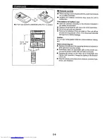 Preview for 14 page of Sharp CD-BA2010H Operation Manual