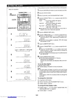 Preview for 15 page of Sharp CD-BA2010H Operation Manual