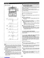 Preview for 25 page of Sharp CD-BA2010H Operation Manual