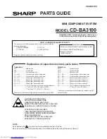 Предварительный просмотр 59 страницы Sharp CD-BA3100 Service Manual