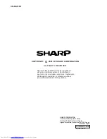 Предварительный просмотр 72 страницы Sharp CD-BA3100 Service Manual