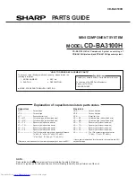 Preview for 63 page of Sharp CD-BA3100H Service Manual