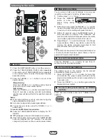 Preview for 17 page of Sharp CD-BH950 Operation Manual