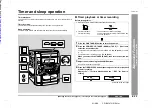 Preview for 33 page of Sharp CD-BK147V Operation Manual