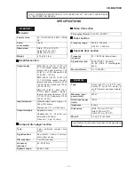 Предварительный просмотр 3 страницы Sharp CD-BK2100V Service Manual