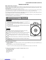 Предварительный просмотр 41 страницы Sharp CD-BK250W Service Manual