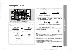 Предварительный просмотр 15 страницы Sharp CD-BK260V Operation Manual