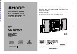 Sharp CD-BP99V Operation Manual preview