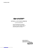 Предварительный просмотр 72 страницы Sharp CD-C1W Service Manual