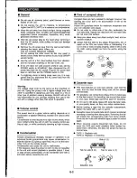 Preview for 3 page of Sharp CD-C265X Operation Manual