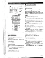 Preview for 12 page of Sharp CD-C265X Operation Manual