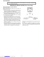 Preview for 2 page of Sharp CD-C2900 Service Manual