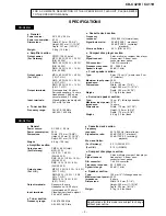 Preview for 3 page of Sharp CD-C411H Service Manual