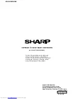 Предварительный просмотр 48 страницы Sharp CD-C452 Service Manual