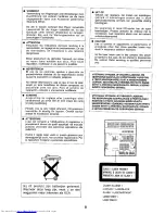 Предварительный просмотр 4 страницы Sharp CD-C470H Operation Manual