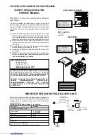 Предварительный просмотр 2 страницы Sharp CD-C470HCD-C470E Service Manual