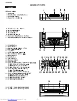 Предварительный просмотр 4 страницы Sharp CD-C482 Service Manual