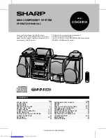 Sharp CD-C491H Operation Manual preview