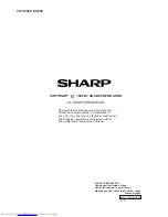 Предварительный просмотр 52 страницы Sharp CD-C602 Service Manual