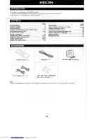 Предварительный просмотр 2 страницы Sharp CD-C690X Operation Manual