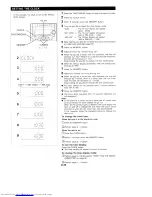 Предварительный просмотр 16 страницы Sharp CD-C690X Operation Manual